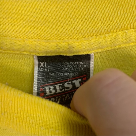 Vintage 90s San Diego Chargers Single Stitch Shirt - Picture 4 of 4